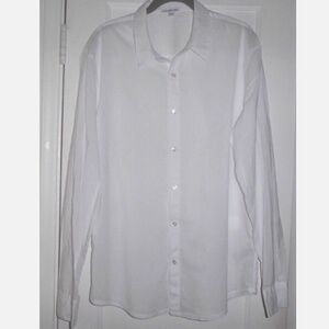 SALE James Perse Standard Men's Button Down Shirt White 0 (XS) 100% Cotton NEW